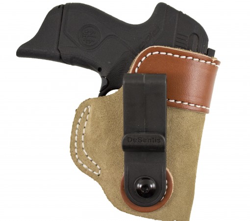Desantis Sof-tuck Holster - Right, Natural Suede
