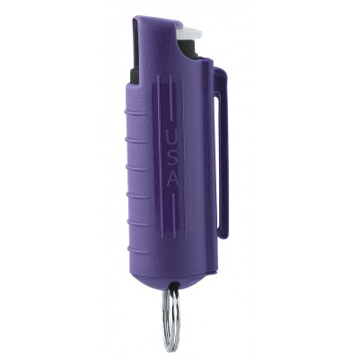 Mace Keyguard Pepper Spray, Hard Case Purple Model