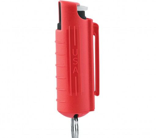Mace Keyguard Pepper Spray, Hard Case Red Model