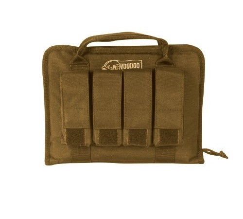 Voodoo Tactical Pistol Case With Mag Pouches 25-0017