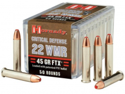 Hornady Critical Defense 22 WMR 45Gr FTX 83200