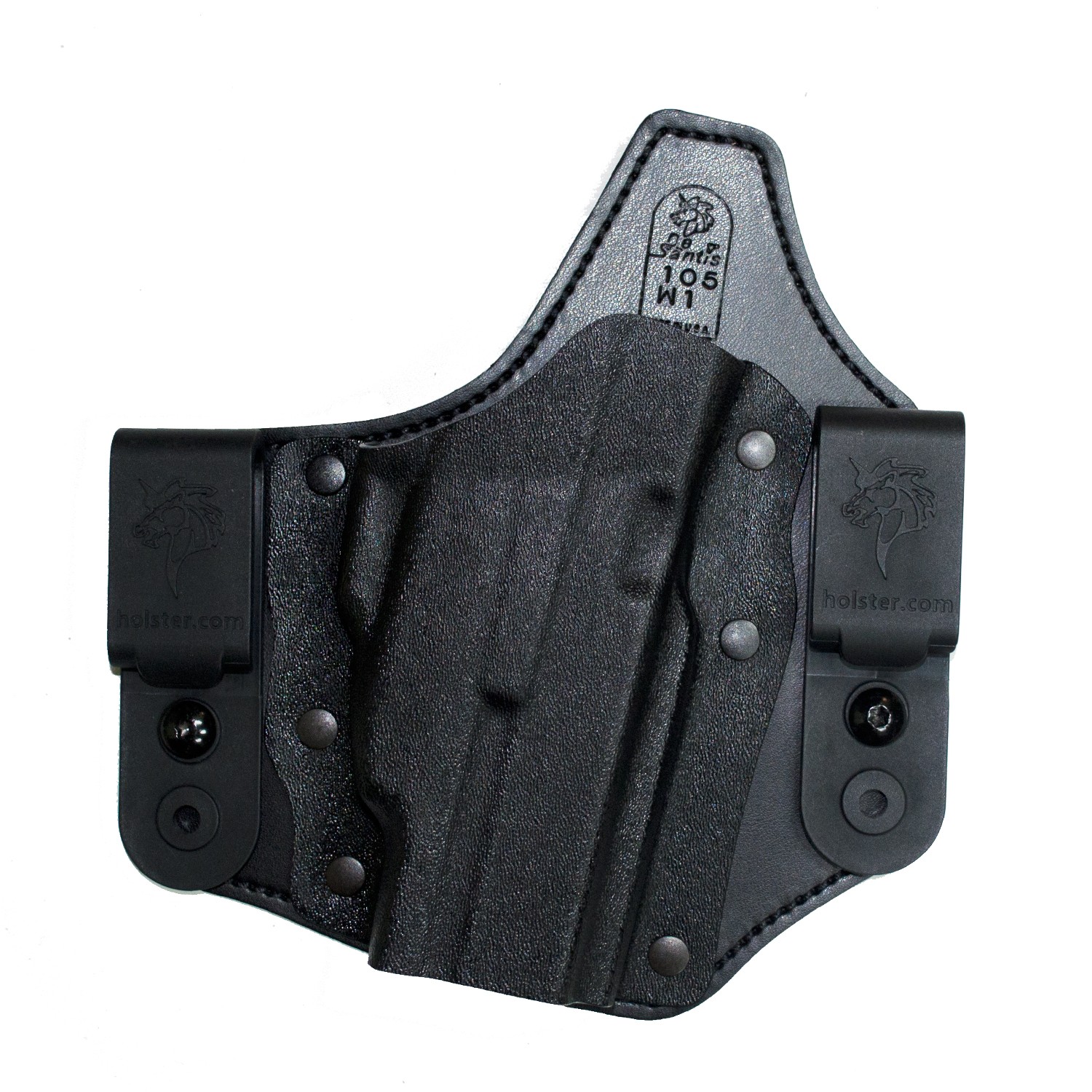 Desantis 127BBE1Z0 Black Left Hand Inside Heat Conceal Holster Glock 26/27/33 