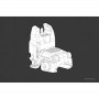 Magpul Mbus Front Flip Sight, Gen 2, Black Mag247-blk