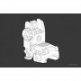 Magpul Mbus Rear Flip Sight, Gen 2, Fde Mag248-fde