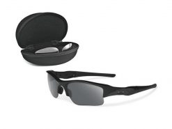 Oakley SI Flak Jacket XLJ Black Clear Grey
