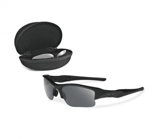 Oakley SI Flak Jacket XLJ Black Clear Grey