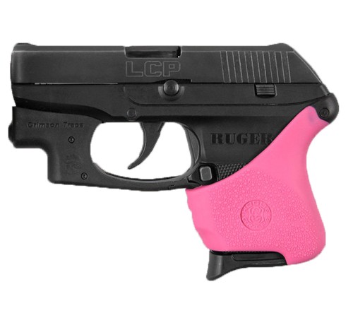 Hogue HandALL Hybrid Ruger LCP CTC Models Pink