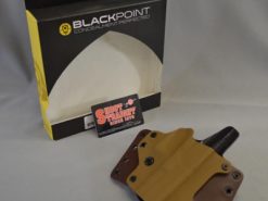 Blackpoint Right-Hand Leather Wing Holster S&W Shield 9/40