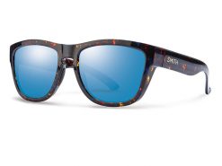 Smith Clark Flecked Blue Tortoise Blue Flash Mirror