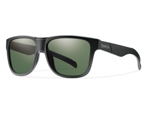 Smith Lowdown XL Matte Black Polarized Grey Green