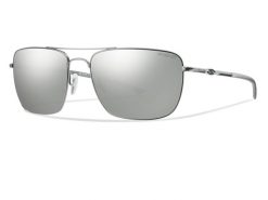 Smith Nomad Matte Silver ChromaPop Polarized Platinum