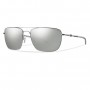 Smith Nomad Matte Silver ChromaPop Polarized Platinum