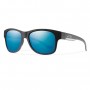 WARPUGMMB Smith Wayward Matte Black ChromaPop Polarized Blue Mirror