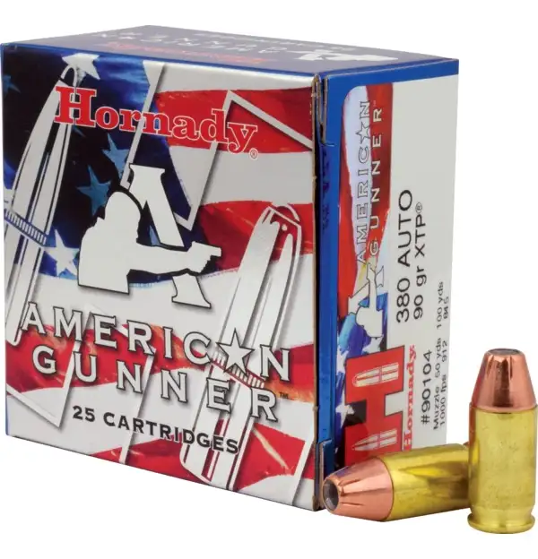 Hornady American Gunner .380 Auto 90gr Hornady American Gunner .380 Auto 90gr