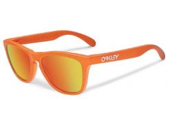 Oakley Frogskins Fingerprint Orange Fire Iridium