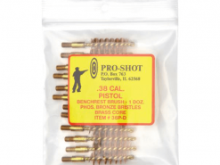 Pro-Shot Bronze Bristle Pistol Bore Brush