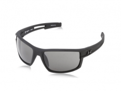 Under Armour Captain Satin Black Sunglasses