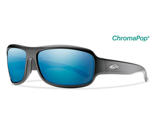 Smith Drop Elite Matte Black Blue Mirror