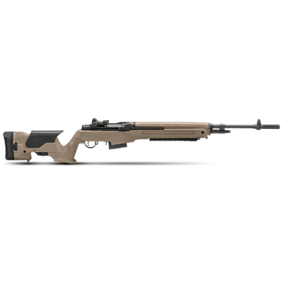 Springfield Loaded M1A FDE Precision Adjustable Stock, Carbon Steel Barrel, 10 Round