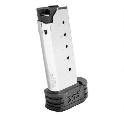 Springfield XD-S, 6 Round Magazine, .45 ACP With Mid Sleeve