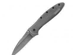 Kershaw 1660BLKW Leek Assist Open Folding Knife
