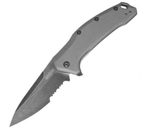 Kershaw 1776GRYBWST Link Assisted Opening Folding Knife