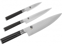 Kershaw Shun Classic Starter Fixed 3 Kitchen Knife Set