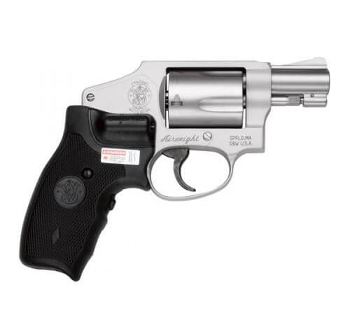 Smith & Wesson Model 642 CT Crimson Trace Lasergrips, 5 Round Revolver, .38 S&W SPECIAL +P