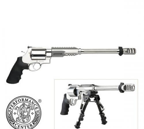 Smith & Wesson Performance Center Model 460XVR 14" Barrel with Bi-Pod, 5 Round Revolver, .460 S&W Magnum