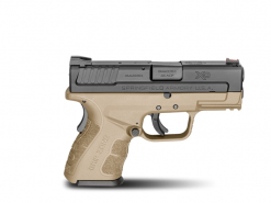 Springfield XD Mod.2 Sub-Compact Model FDE 3.3", 9 Round Semi Auto Handgun, .45 ACP