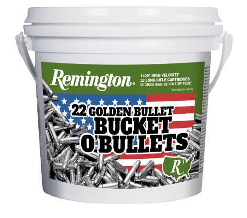Remington 22LR Golden Bullet Bucket