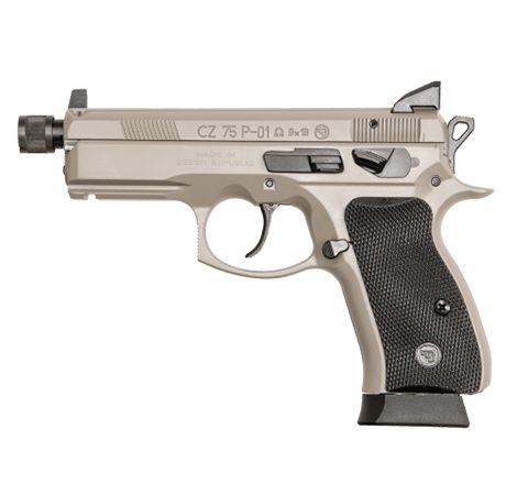 CZ 75B Ω Urban Grey Suppressor-Ready Semi Auto Handgun 9mm