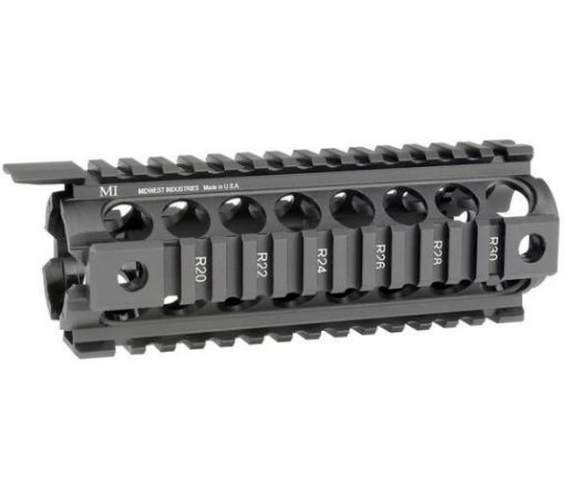 Midwest Industries MCTAR-17G2, Two Piece Drop-in Handguard for Carbine length AR-15 platforms