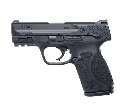 Smith & Wesson M&P 9 M2.0 Compact Thumb Safety, 3.6" Barrel, 15 Round Semi Auto Handgun, 9mm