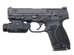 Smith & Wesson M&P 9 M2.0 Compact, Thumb Safety w/ Crimson Trace Tactical Light, 9mm