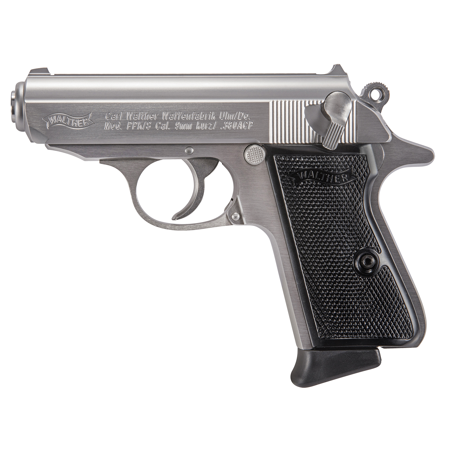 Walther PPK/S .380 ACP 7 Round Stainless Semi Auto Handgun
