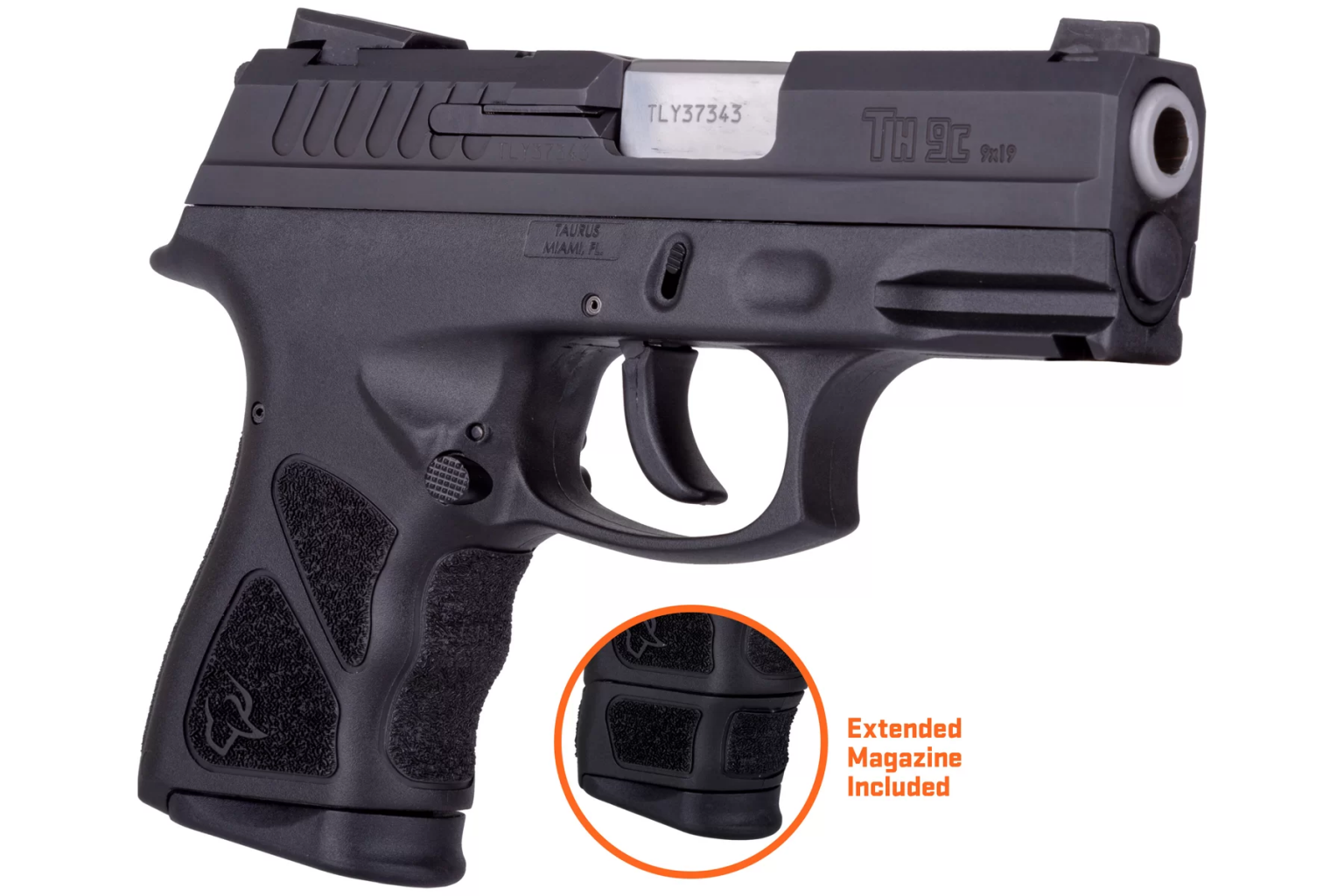 Taurus TH9 Compact 9MM Pistol Shoot Straight