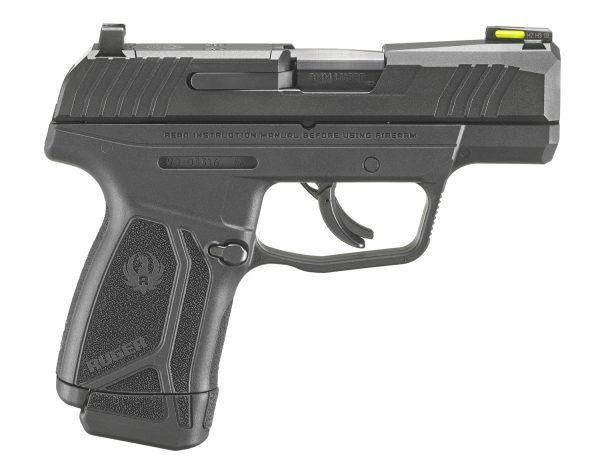 Ruger MAX-9 9mm pistol with external safety 3500 12 Round Magazine Optics Ready