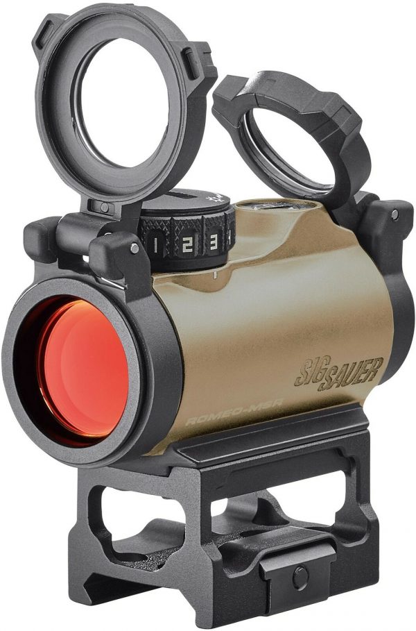 Sig Sauer ROMEO MSR FDE Red Dot 1x20mm Compact Red Dot Sight