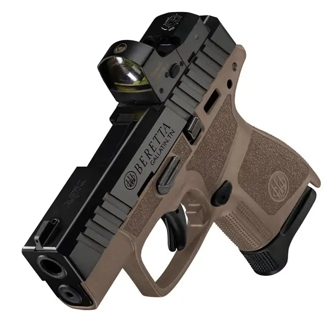 Beretta APXA1 Carry 9mm FDE Pistol Red Dot Ready Shoot Straight